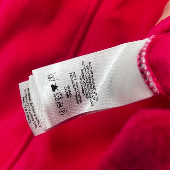 COLUMBIA Vest Womens Small Fleece Full Zip Pink Zipper Pockets - Picture 6 of 10